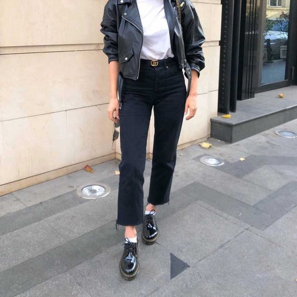 Dr. Martens Women's 1461 Black Patent Lamper US 9 - Picture 6 of 9